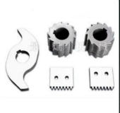 dual shaft shredder blade